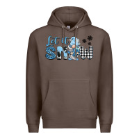 Coffee let it snow gnome Premium Hoodie - BarkalooDesign