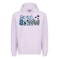 Lilac let it snow gnome Premium Hoodie - BarkalooDesign