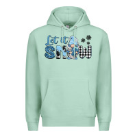 Seafoam let it snow gnome Premium Hoodie - BarkalooDesign