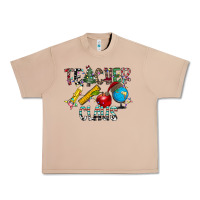 Burro Teacher Calus Urban Heavy Tee - CowhideDigitalArt
