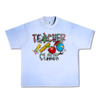 Grape Ice Teacher Calus Urban Heavy Tee - CowhideDigitalArt