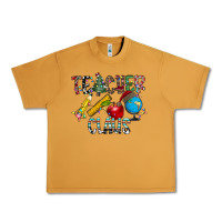 Peanut Butter Teacher Calus Urban Heavy Tee - CowhideDigitalArt