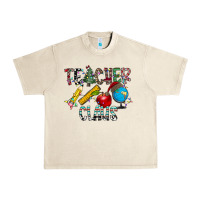 Sandshell Teacher Calus Urban Heavy Tee - CowhideDigitalArt