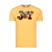 Vintage Mustard Joy Longhorn Vintage Tee - CowhideDigitalArt