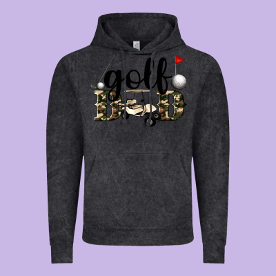 Golf Dad Vintage Hoodie Designed By Artiststas