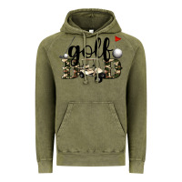 Vintage Olive golf dad Vintage Hoodie - Artiststas
