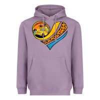 Lavender Bus Driver Off Duty Heart Heavyweight Hoodie - Jasminsmagicworld