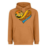 Meerkat Bus Driver Off Duty Heart Heavyweight Hoodie - Jasminsmagicworld
