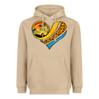 Mushroom Bus Driver Off Duty Heart Heavyweight Hoodie - Jasminsmagicworld