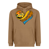 Toasted Coconut Bus Driver Off Duty Heart Heavyweight Hoodie - Jasminsmagicworld
