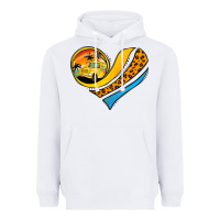 White Bus Driver Off Duty Heart Heavyweight Hoodie - Jasminsmagicworld