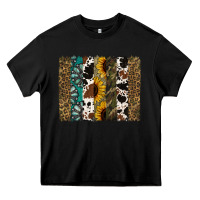 Black Western Brushstroke Heavy Core Tee - Jasminsmagicworld