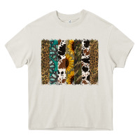 Cream Western Brushstroke Heavy Core Tee - Jasminsmagicworld