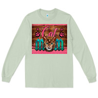 Matcha Western Cat Mom Long Sleeve Tee - LillyAllenDesigns
