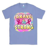 Colony Blue brave and strong cancer Classic Tee - FaDigitalArtStudio