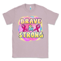 Lilac brave and strong cancer Classic Tee - FaDigitalArtStudio