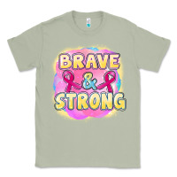 Matcha brave and strong cancer Classic Tee - FaDigitalArtStudio