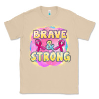 Mushroom brave and strong cancer Classic Tee - FaDigitalArtStudio