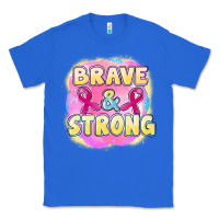 True Royal brave and strong cancer Classic Tee - FaDigitalArtStudio