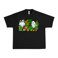 Black Spooky Plants Urban Heavy Tee - CowhideDigitalArt