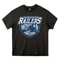Asphalt worcester railers Heavy Core Tee - DesigneFamous