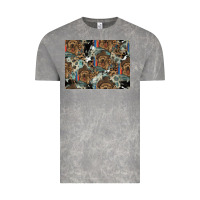 Cloud Rock Dog Pattern Vintage Tee - CowhideDigitalArt