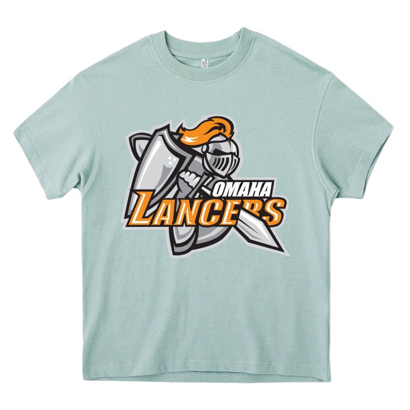 Omaha Lancers Heavy Core Tee by DesigneFamous | Teevron