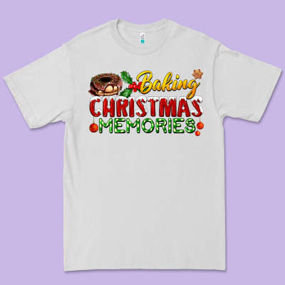 Baking Christmas Memories Premium Tee Designed By Fadigitalartstudio