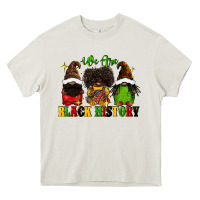 Cream We are black history Heavy Core Tee - FaDigitalArtStudio