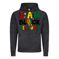 Vintage Black i am black history Vintage Hoodie - Artiststas