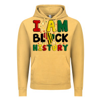 Vintage Mustard i am black history Vintage Hoodie - Artiststas
