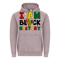 Vintage Zinc i am black history Vintage Hoodie - Artiststas