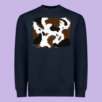 Cowhide Heavyweight Sweatshirt Designed By Ranaportraitstore