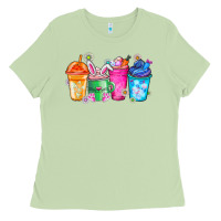 Matcha Easter Coffee Ladies Tee - CowhideDigitalArt
