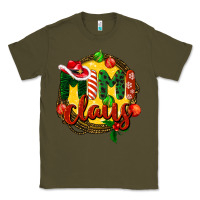 Army Green mimi claus christmas Classic Tee - BarkalooDesign