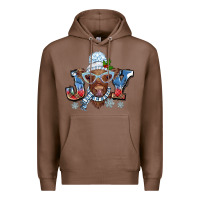 Chestnut Christmas snow cow joy Premium Hoodie - BarkalooDesign