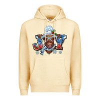 Pina Colada Christmas snow cow joy Premium Hoodie - BarkalooDesign