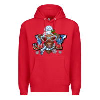 Red Christmas snow cow joy Premium Hoodie - BarkalooDesign