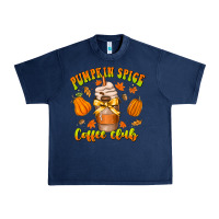 Navy pumpkin spice coffee club Urban Heavy Tee - CowhideDigitalArt