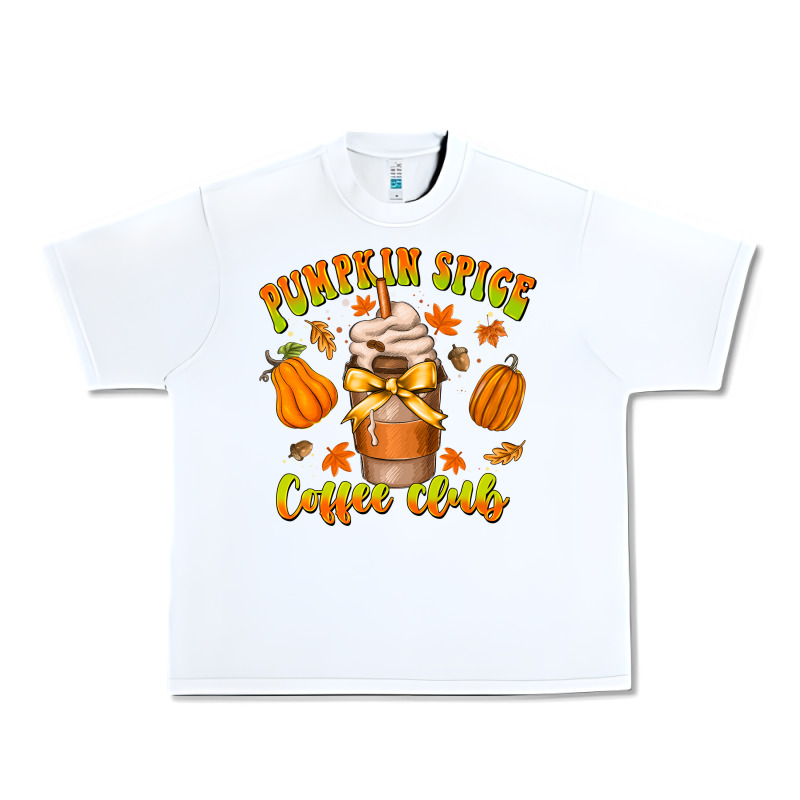 Pumpkin Spice Coffee Club Urban Heavy Tee by CowhideDigitalArt | Teevron