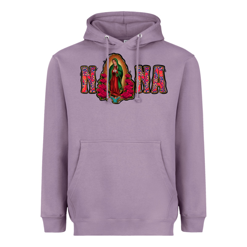 Nana Lady Of Guadalupe Heavyweight Hoodie by Jasminsmagicworld | Teevron