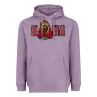 Lavender Nana Lady Of Guadalupe Heavyweight Hoodie - Jasminsmagicworld