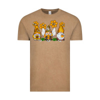 Vintage Coffee Honey Gnome Vintage Tee - CowhideDigitalArt