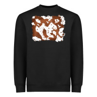 Black cowhide Heavyweight Sweatshirt - RanaPortraitStore