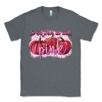 Charcoal Heather In October we wear pink Breast Cancer Classic Tee - FaDigitalArtStudio