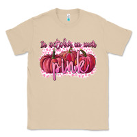 Mushroom In October we wear pink Breast Cancer Classic Tee - FaDigitalArtStudio