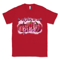 Red In October we wear pink Breast Cancer Classic Tee - FaDigitalArtStudio