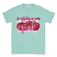 Seafoam In October we wear pink Breast Cancer Classic Tee - FaDigitalArtStudio