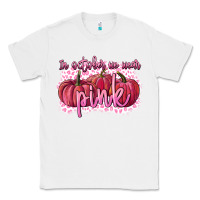 White In October we wear pink Breast Cancer Classic Tee - FaDigitalArtStudio