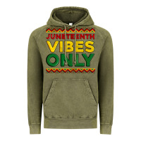 Vintage Olive juneteenth vibes only Vintage Hoodie - Artiststas